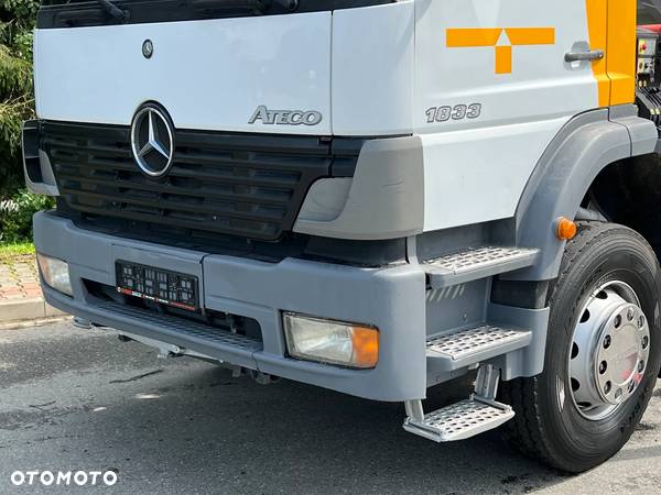 Mercedes-Benz MERCEDES ATEGO 1833 Kiper Wywrotka 4x2 Kran PALFINGER PK 12500 BARDZO DOBRY STAN - 13