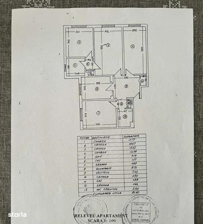 Apartament 4 camere Dristor - Fizicienilor