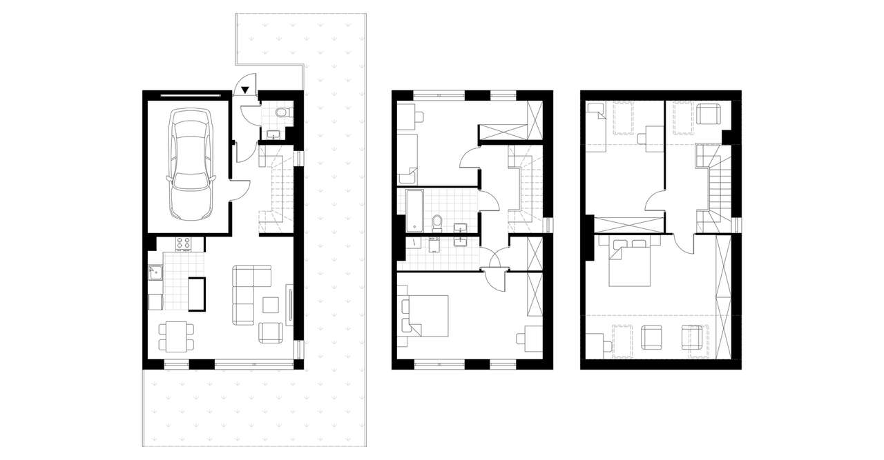 5-pokojowy dom 150m2 + ogródek Bezpośrednio - Pełny obrazek: 3/8