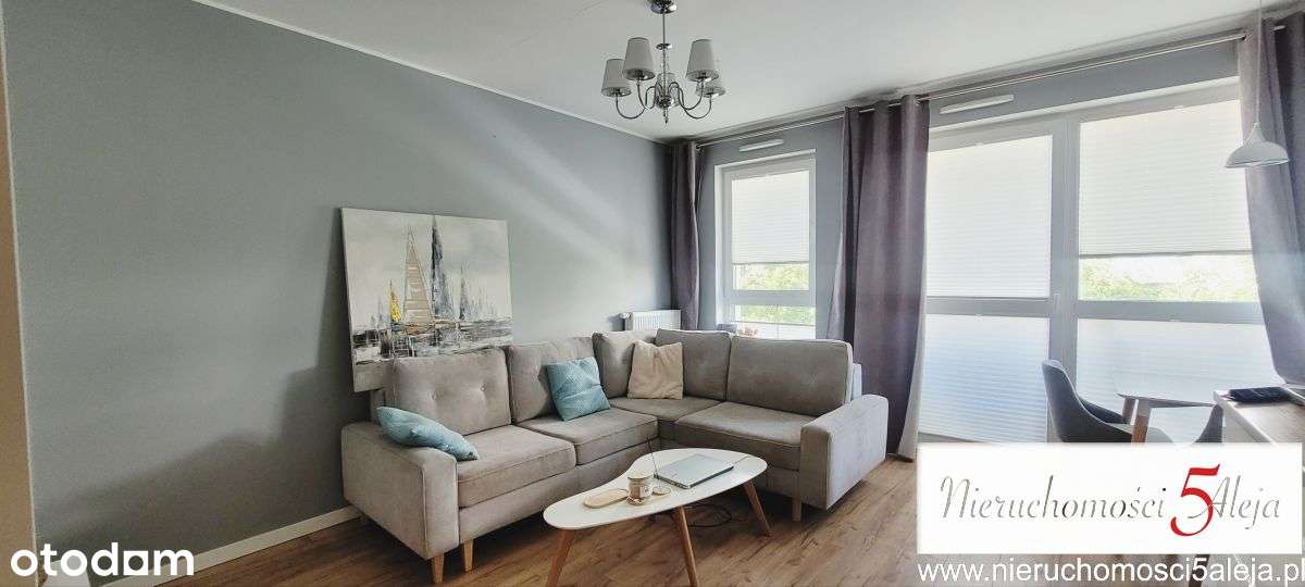 2 pokoje, balkon, 39,17m2, ul. Karpia, Naramowice