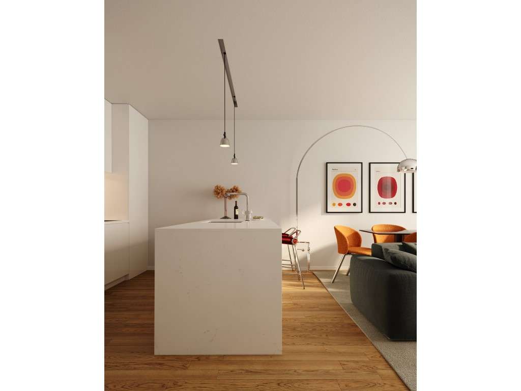 Apartamento T3 com varanda em Matosinhos Sul-3