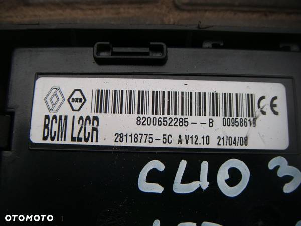 renault clio 3 1.5 dci moduł BSI 8200652285 - 2