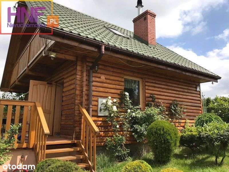 Dom z bali rejon Jeziora Rożnowskiego-0