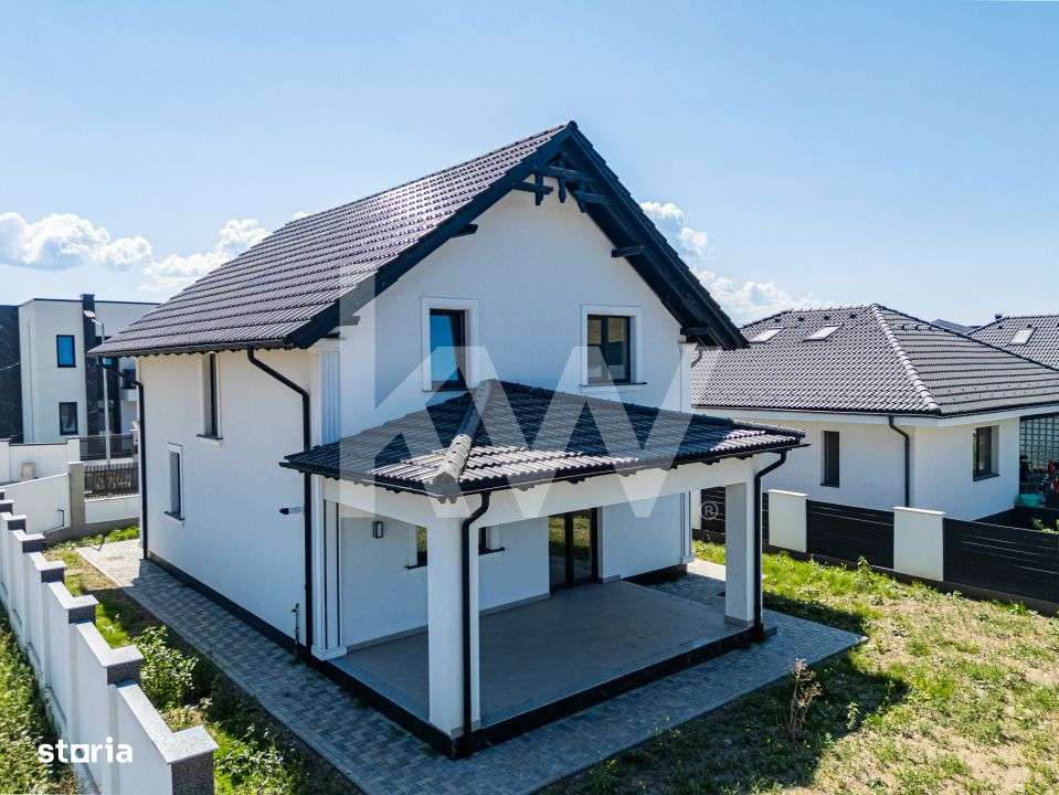 Casa moderna cu 4 camere, curte generoasa si finisaje premium – Sanp - Imagine principală: 2/19