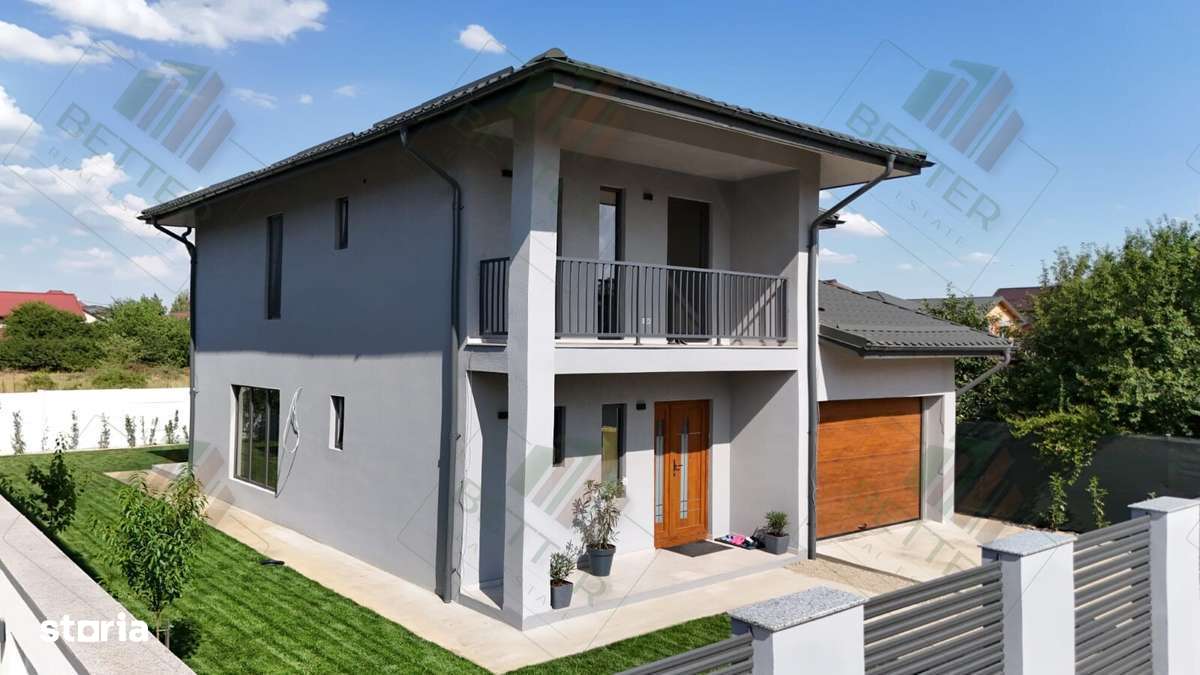 Vilă individuală de vânzare în Comuna Berceni – 5 camere, teren 440 mp - Imagine principală: 2/20