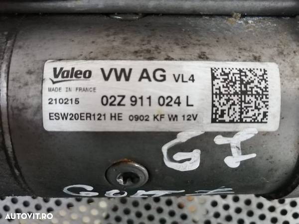 Electromotor VW Golf 7 Passat Touran Seat Skoda 1.6 Tdi Euro 5 Manual - 5