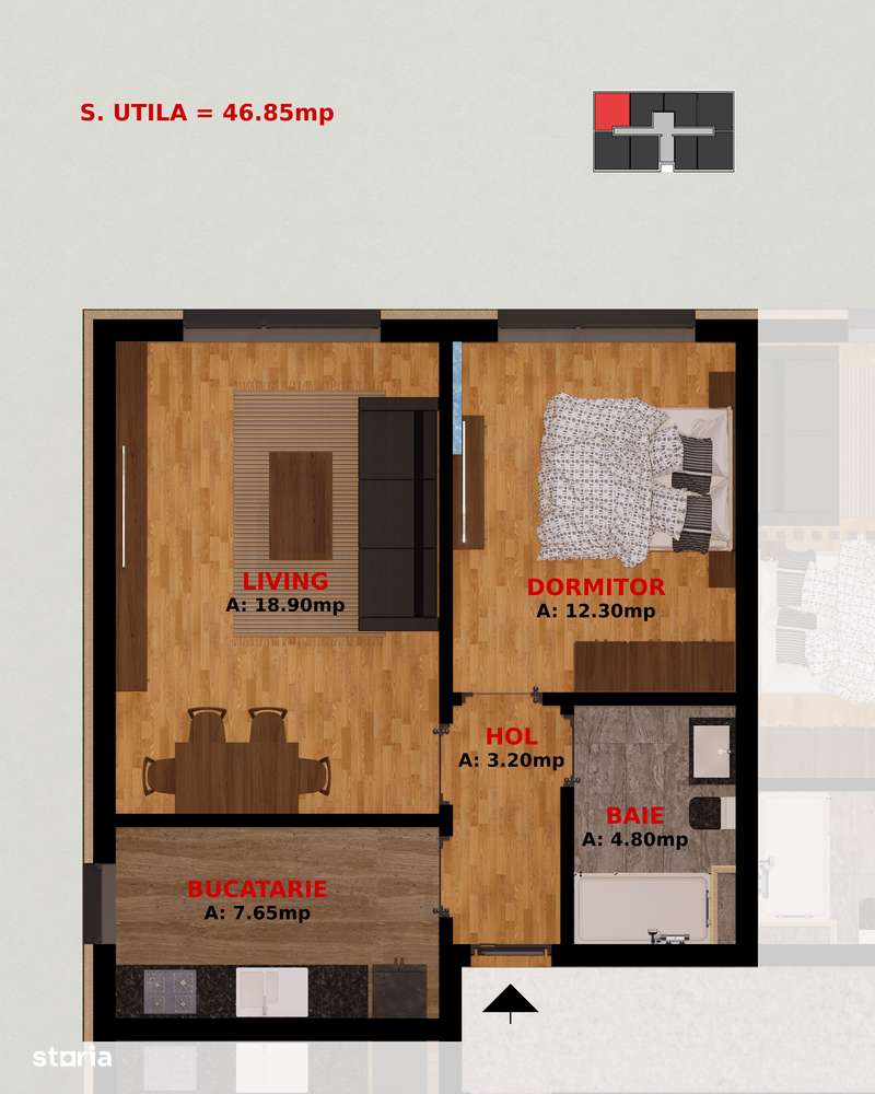 Apartamente doua camere si Garsoniere. Comision 0%-7
