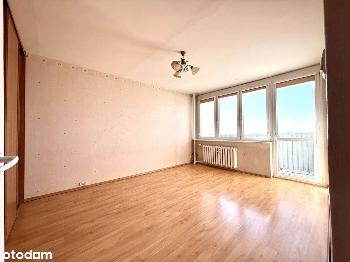 Dwa pokoje, oddzielna kuchnia, panoramiczny widok, balkon typu loggia-0
