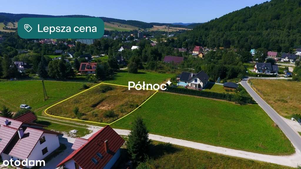 Działka budowlana 1657m2 Stronie Śląskie Goszów - Pełny obrazek: 2/6