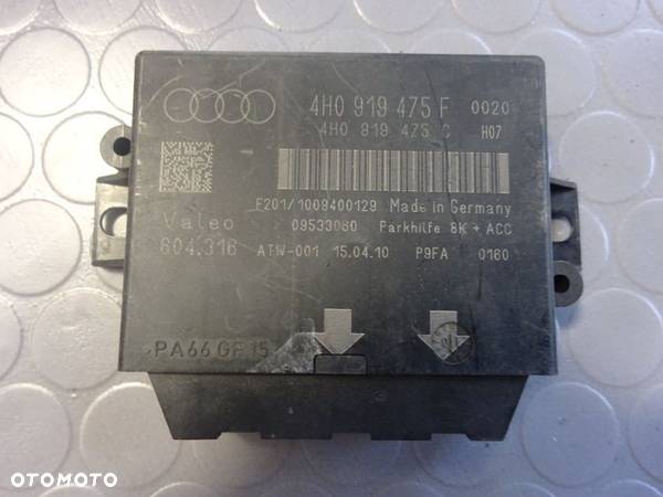 4H0919475F Modul PDC Audi A6 C7 A8 czesci - 1