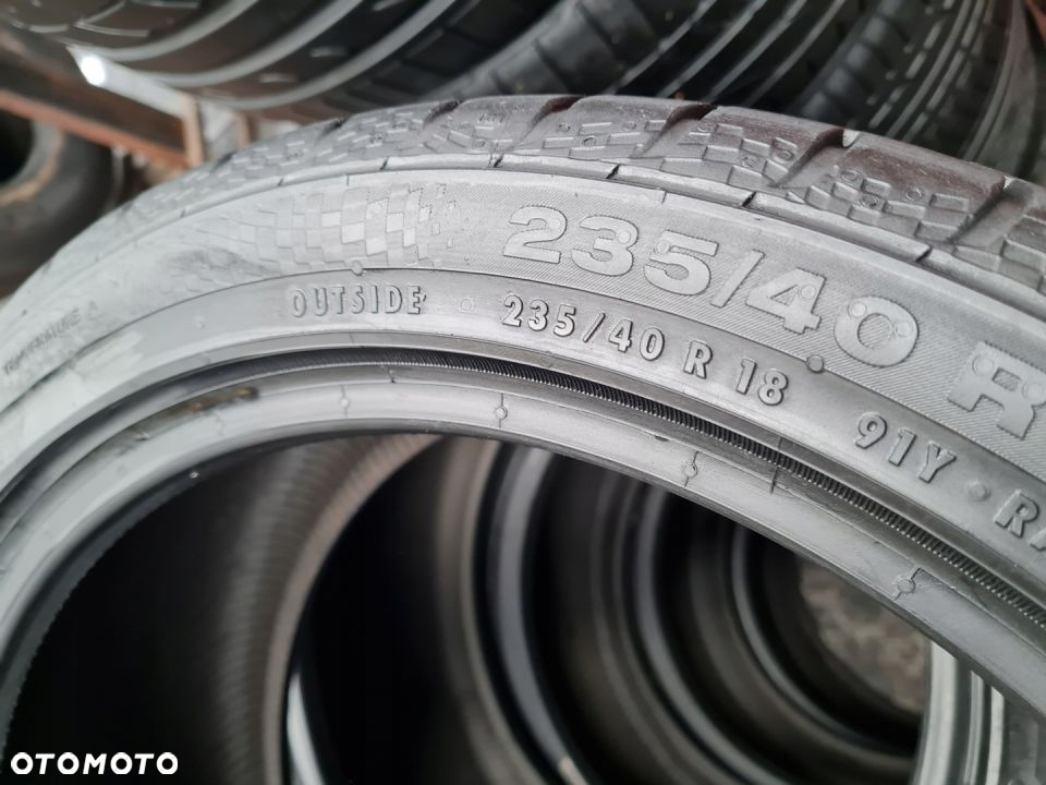 CONTINENTAL Sport Contact 3 235/40R18 6,5mm 2020 - 2