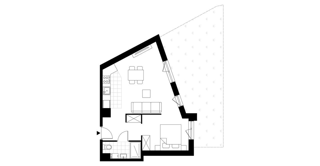 Legnicka Ursus | mieszkanie 1-pok. | A_M04 - Pełny obrazek: 5/10