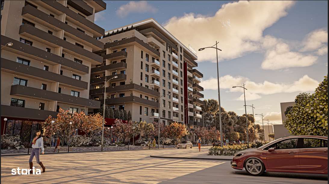 Apartament cu 2 camere, compartimentare moderna, Confort Urban-1