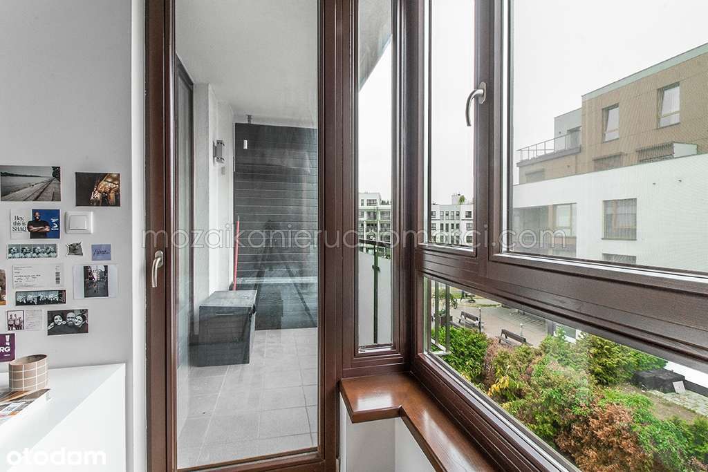 4 pokoje - duży balkon - Park Oś Królewska w Miasteczku Wilanów - Pełny obrazek: 5/8
