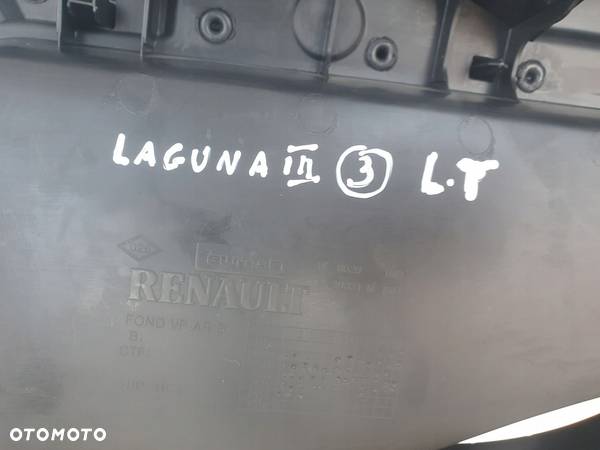 Renault Laguna III BOCZEK DRZWI LEWY TYŁ skóra HTB - 5