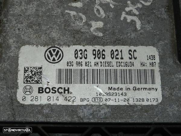 Centralina De Motor Seat Leon (1P1)  03G906021sc / 0281014422 / 03G 90 - 2