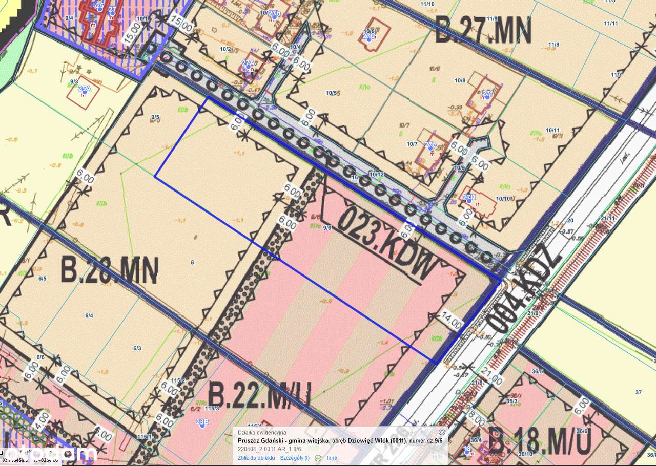 Działka usługowo - mieszkaniowa przy S7.-1