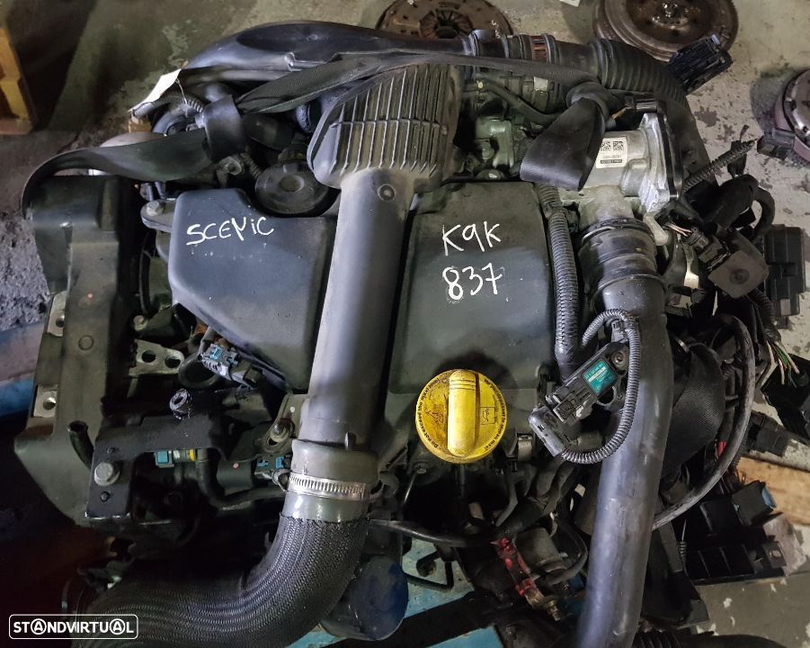 Peça - Motor Renault Megane Iii / Scenic Iii 1.5 Dci Ref. K9k837