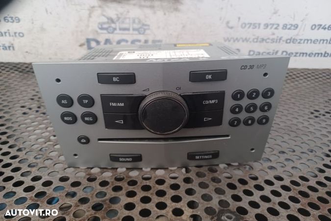 Radio cd Opel Astra H (facelift)  [din 2005 pana  2015] seria Hatchback 5-usi 1.7 CDTI ecoFLEX MT ( - 1