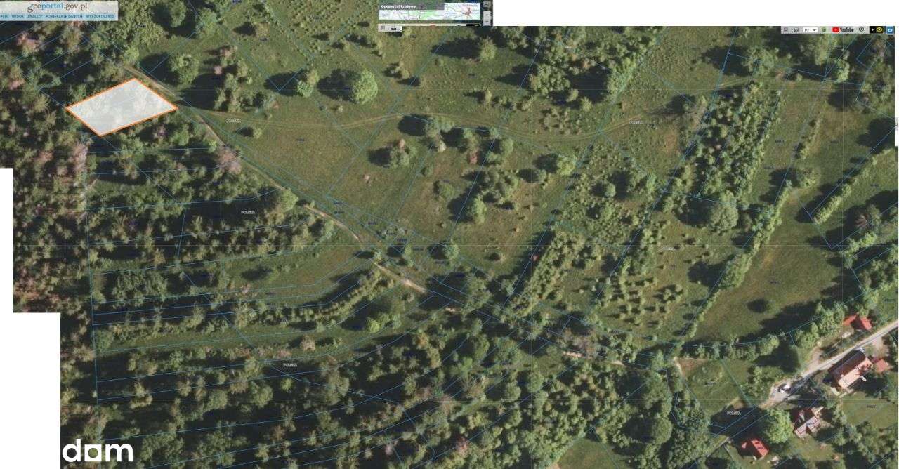 Działka budowlana 800 mnpm widok Rachowiec - Pełny obrazek: 4/4