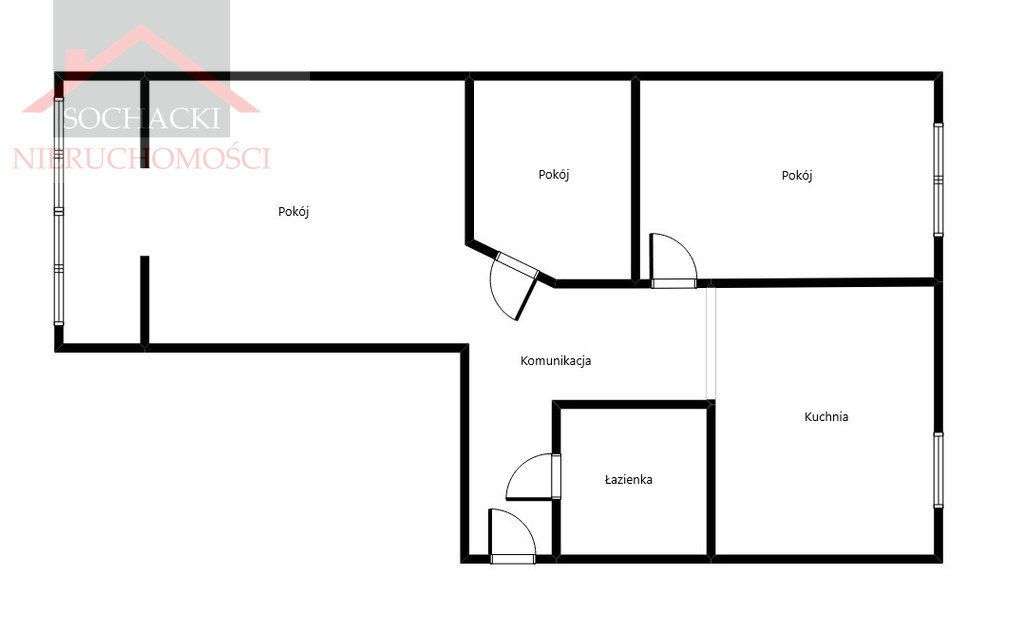 3 pokojowe mieszkanie na Osiedlu Piast-8