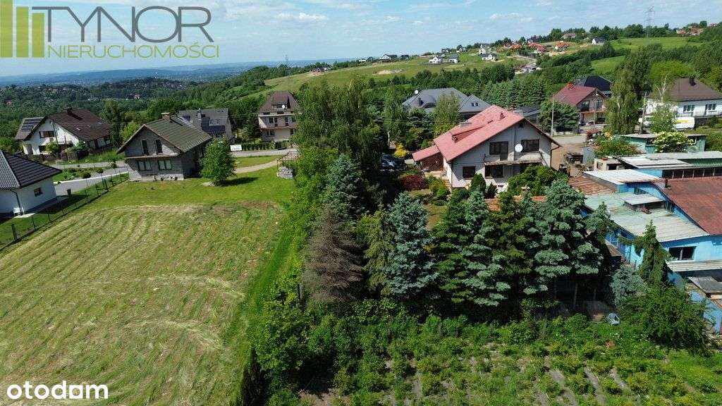 Rzeszotary centrum g. Świątniki Górne działka budowlana 74 ar widokowa-7