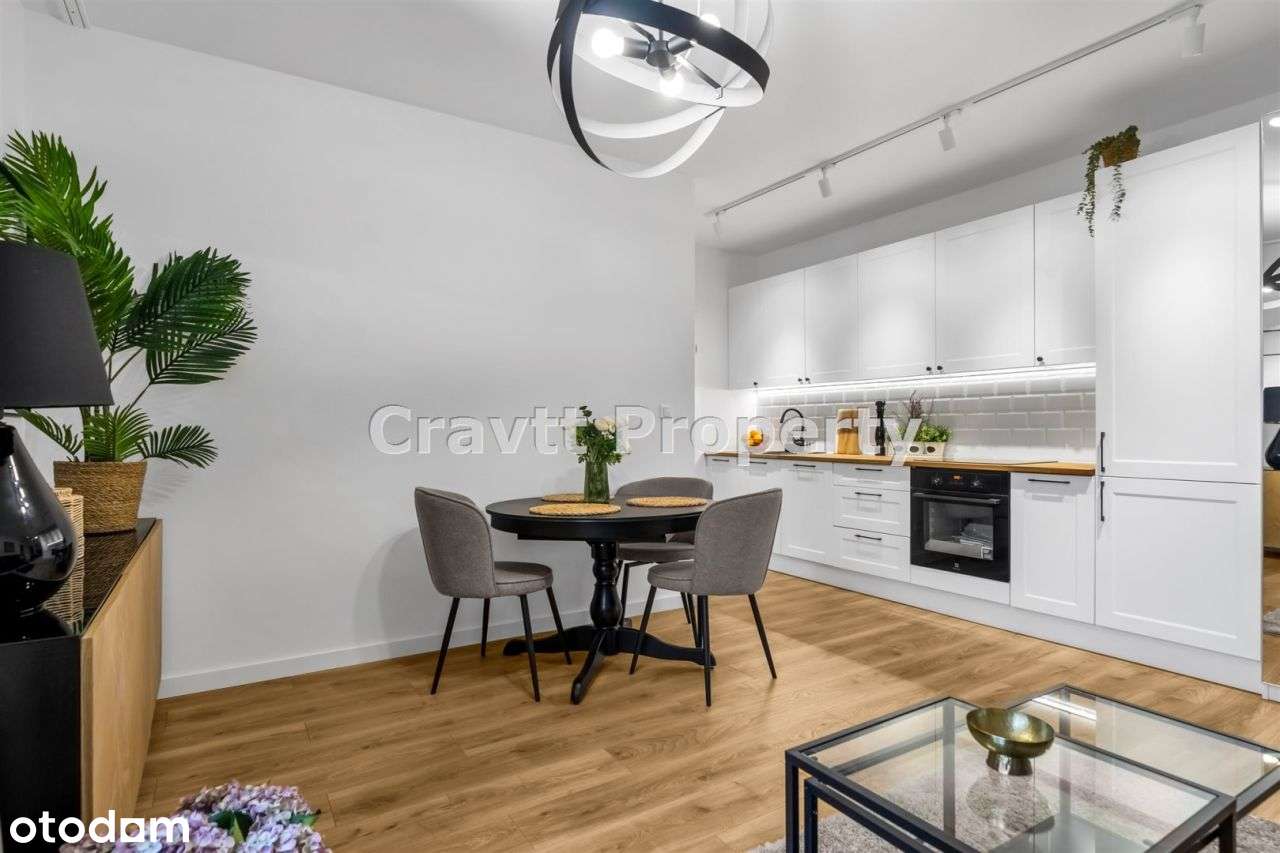 Wykończone, piękne 2 pokoje z miejscem parkingowym-7