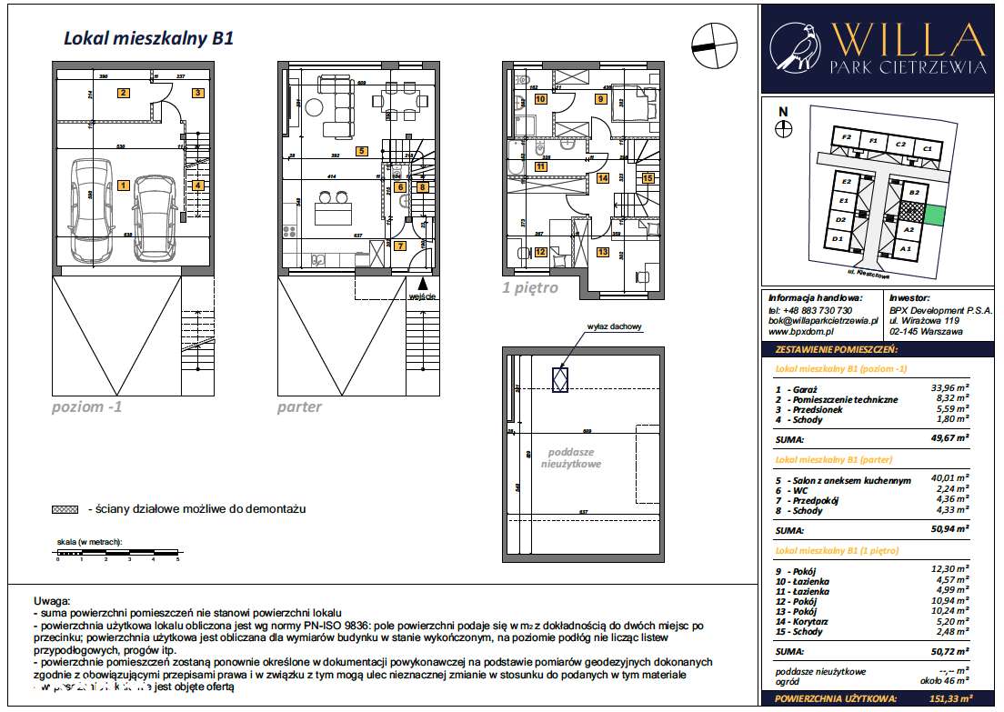 Wyjątkowa oferta dom miejski z garażem przy Parku-Willowe Stare Włochy-8