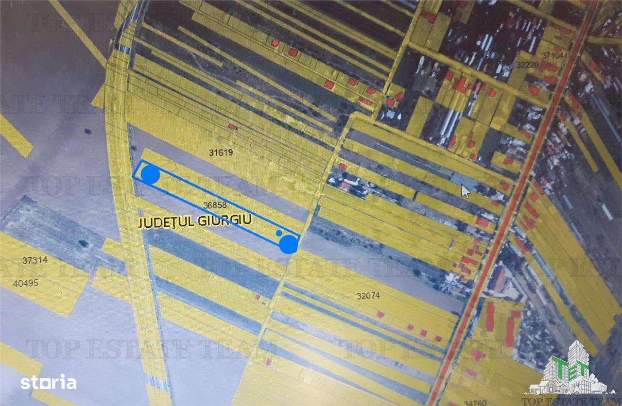 Teren de vanzare, iesire E 85 , Adunatii Copaceni, 8700mp - Imagine principală: 4/4