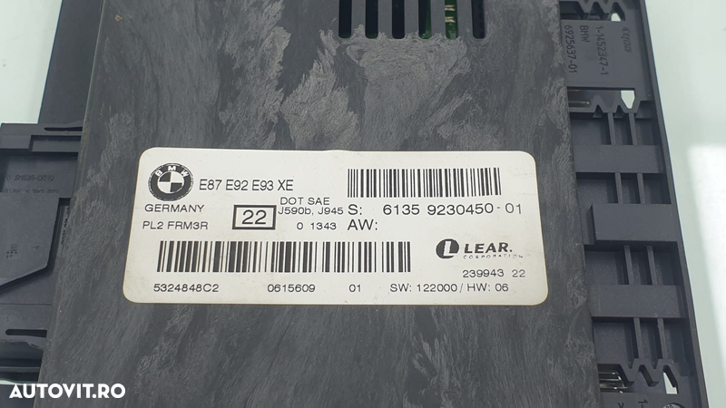 Modul control lumini BMW X1 E84 N47D20C 2010-2015  6135.9230450 - 4