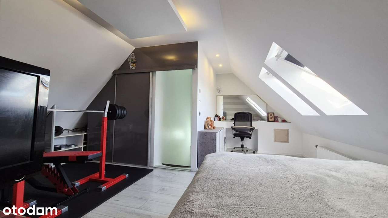 Piękne 2 poziomowe mieszkanie z balkonem, 2 łazienki!-10