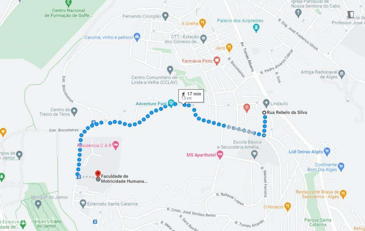 Quarto - localizado em Linda-a-Velha Lisbon - Grande imagem: 3/10