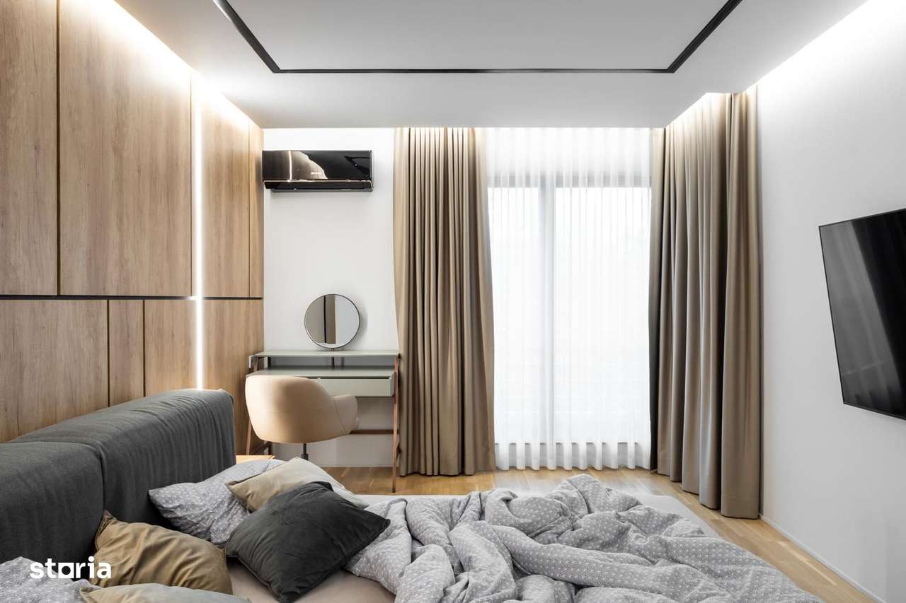 Apartament 3 camere de lux - Otopeni Premium 142 mp, mobilat Made in I-5
