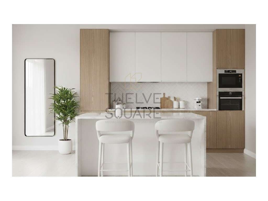 Apartamento T2 Novo em Condomínio Fechado nos Pousos, Leiria - Grande imagem: 3/11