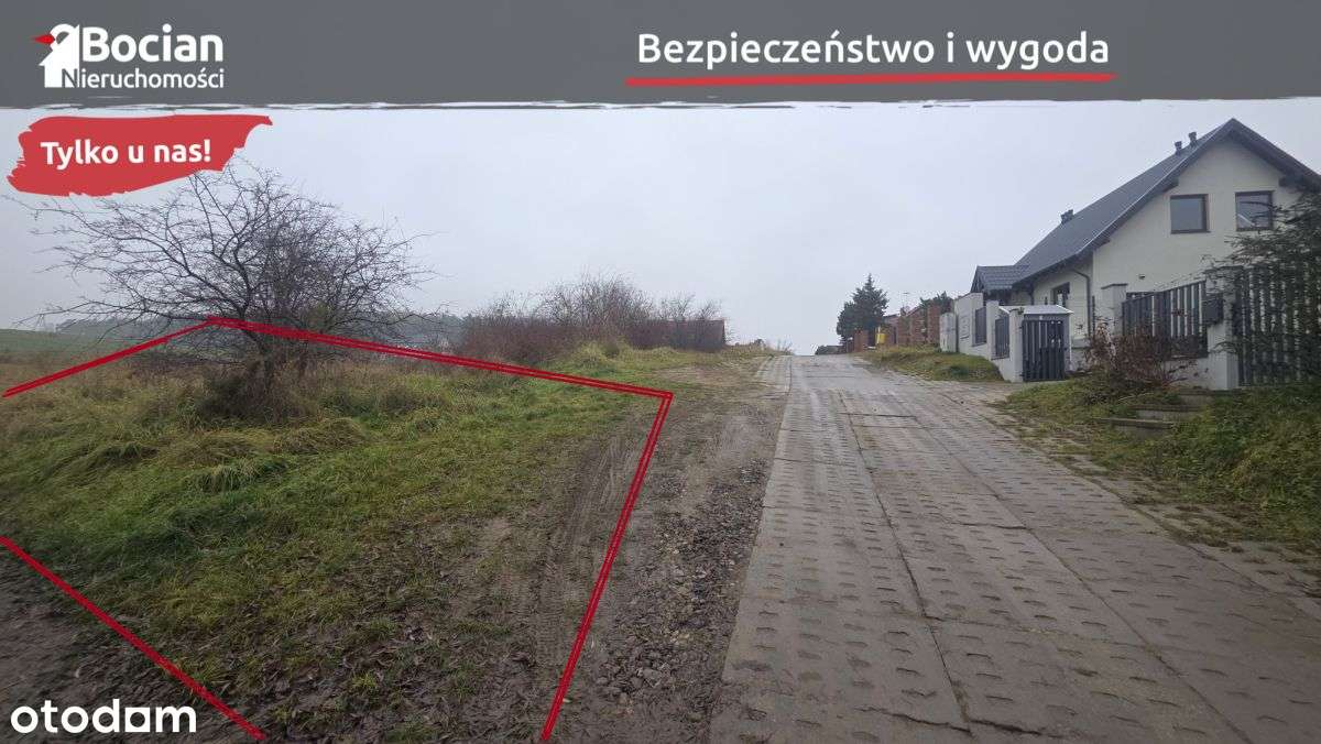 Uzbrojona, słoneczna działka w Juszkowie! - Pełny obrazek: 4/6