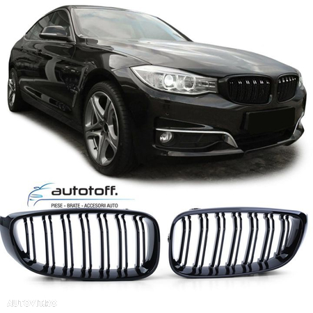 Grile duble BMW Seria 3 F34 Grand Turismo (2013+) model M - 7