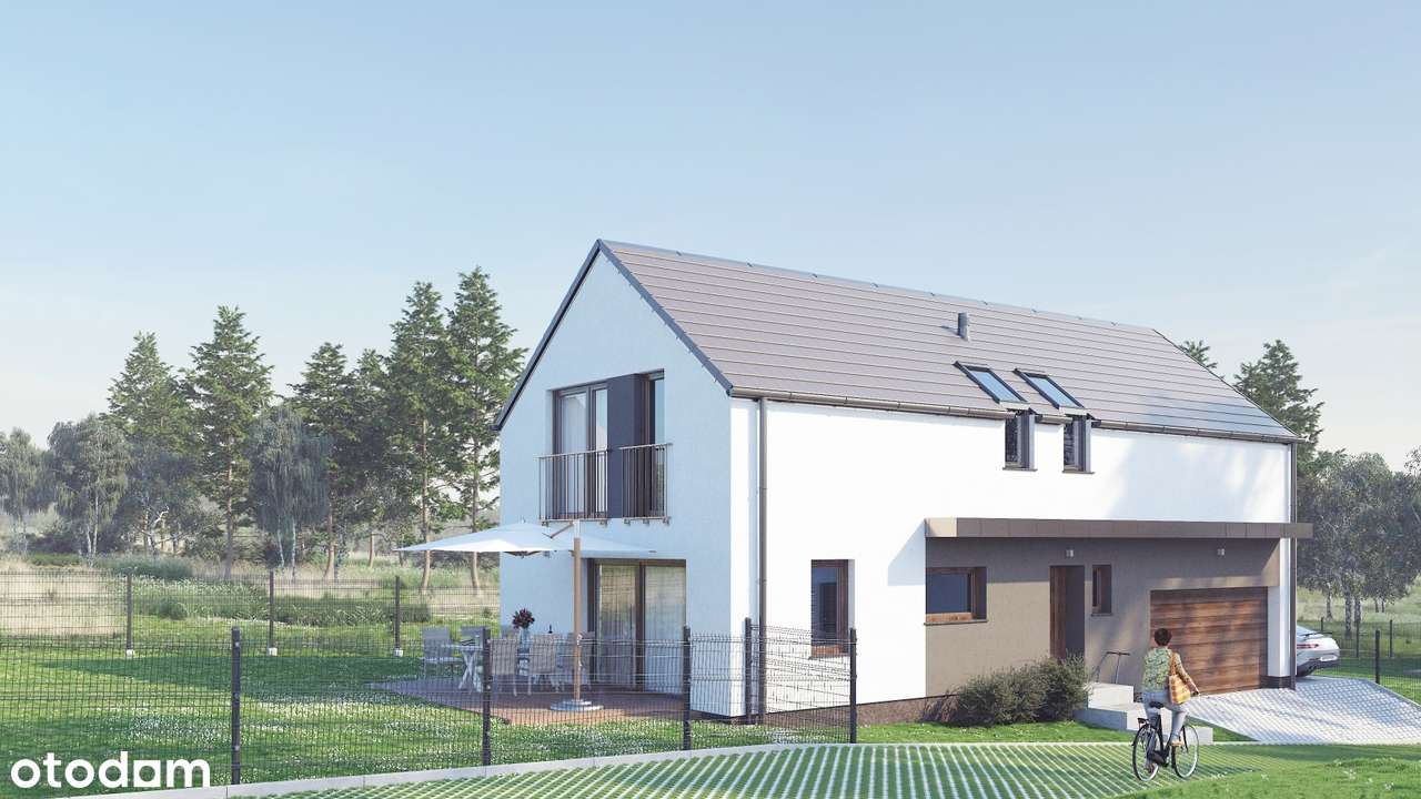 Nowe domy z garażem i ogródkiem - Pełny obrazek: 2/3