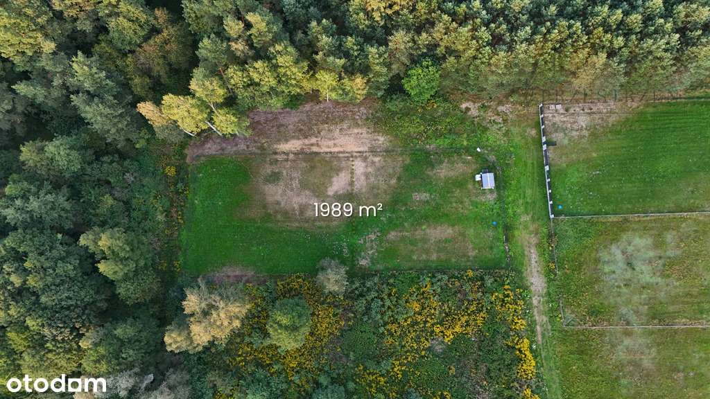 Działka budowlana 1989 m² | MPZP | 200m od jeziora-5
