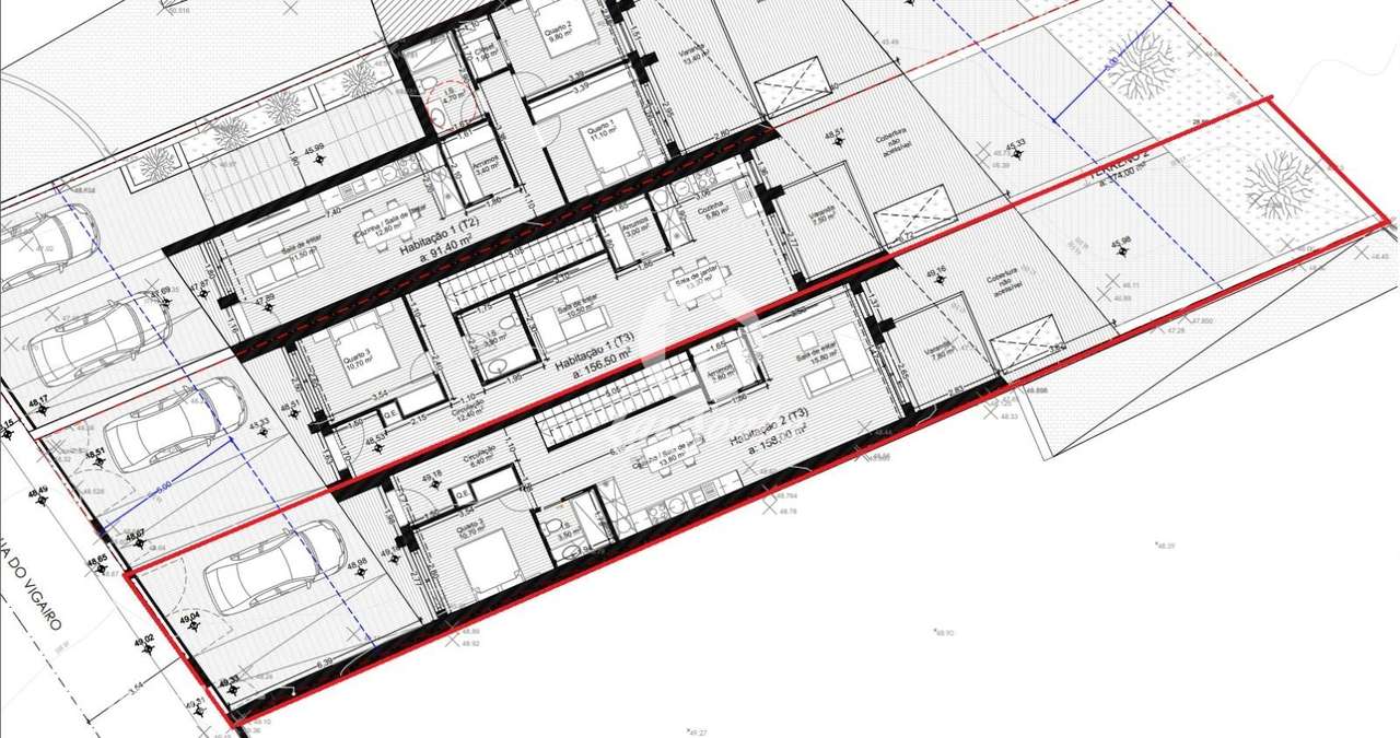 Moradia de Gaveto T3 em Santo Tirso - Grande imagem: 4/22
