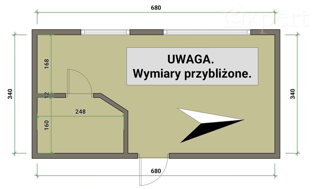 Kawalerka na 11 piętrze - jedyna taka na Starówce-6
