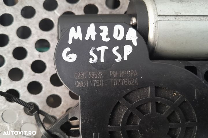 Motoras macara geam spate stanga G22C5858X Mazda 6 GG (facelift)  [di - 3