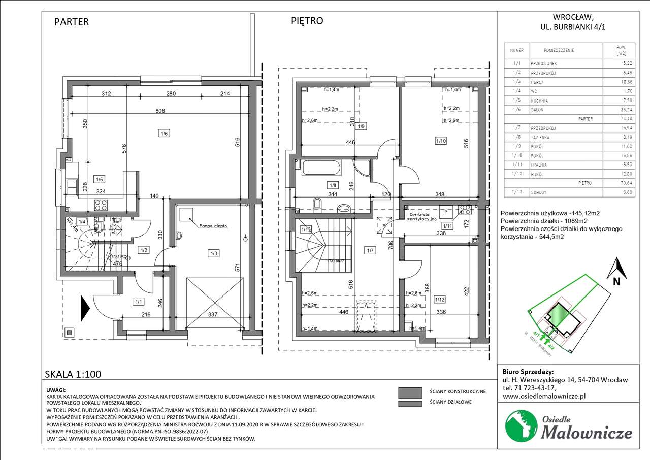 KOMFORT+, typ II – nowoczesny dom z dużą działką | 4 pokoje| Garaż - Pełny obrazek: 5/10