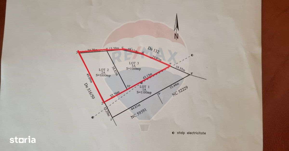 Teren de vanzare 2,000mp Izvorani Ciolpani Soseaua Bucuresti Ploiesti - Imagine principală: 2/6