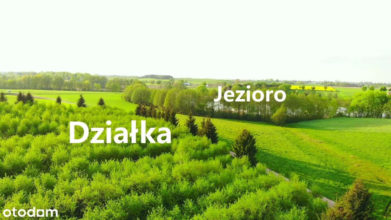 Działka 3034m² . Las i jezioro w pobliżu-3