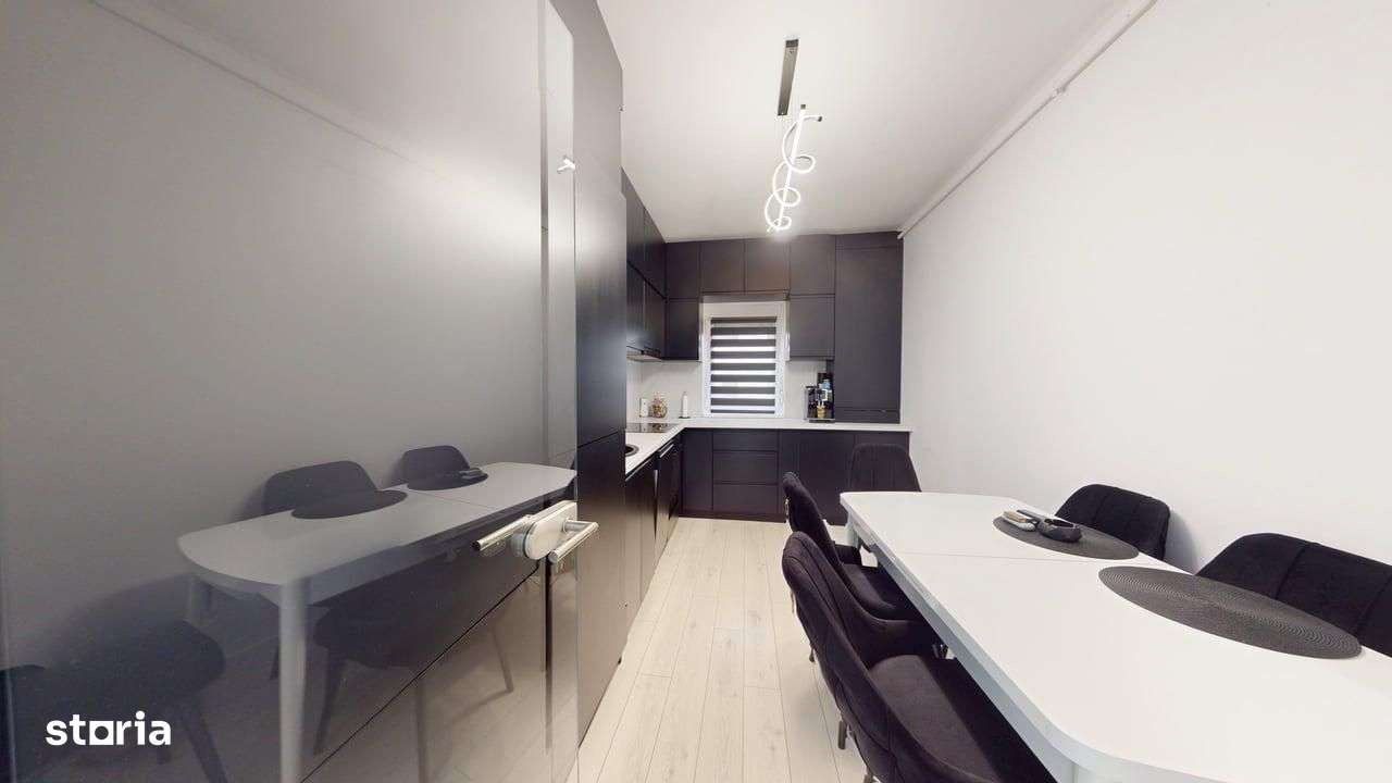 Ap cu 3 camere, balcon, 2 locuri de parcare, mobilat modern - Imagine principală: 4/11