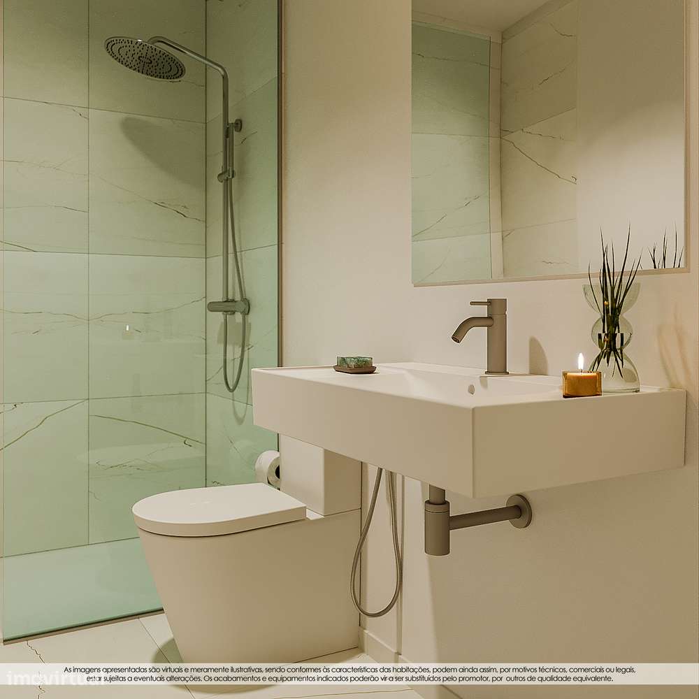 Apartamento T1 novo c/luar garagem no Porto (Antas)-9