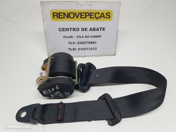 Cinto Tras Dto Peugeot 206 Hatchback (2A/C) - 1