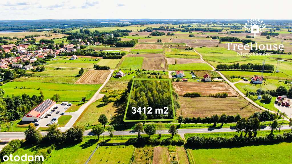 Duża działka budowlana w Pozezdrzu, gm. Węgorzewo. - Pełny obrazek: 2/18