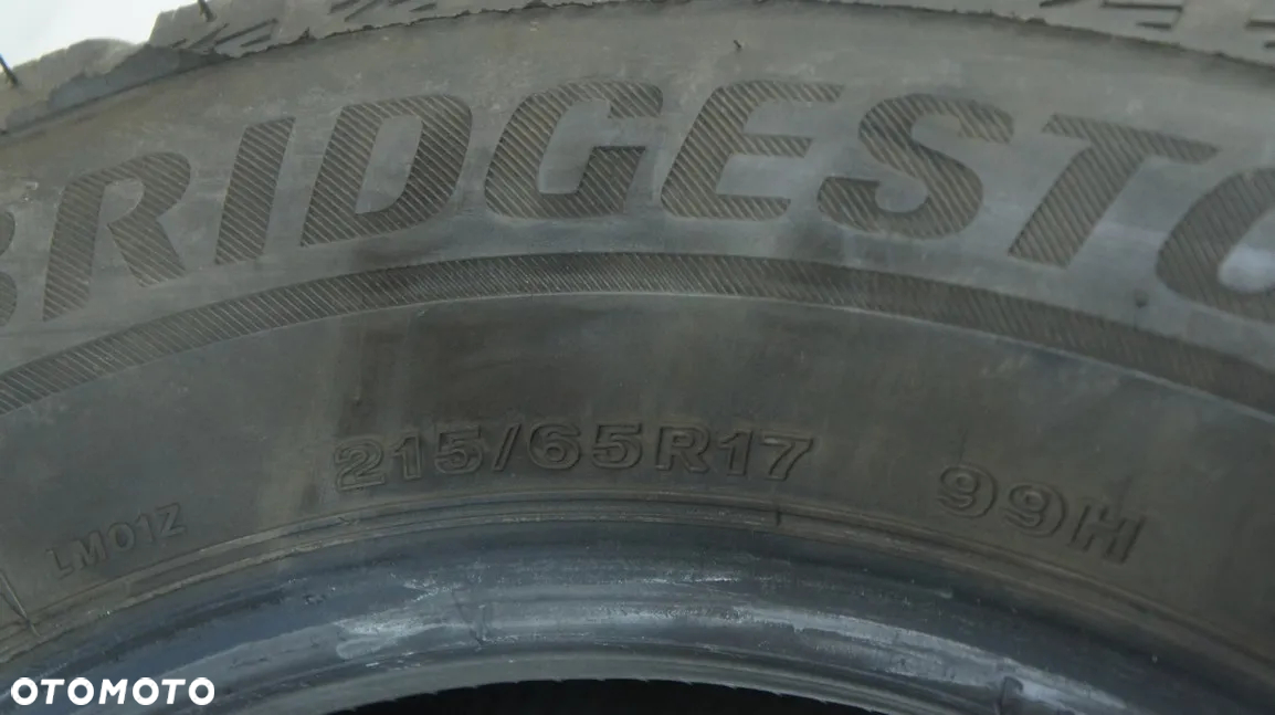 Opony K1668 Bridgestone 215/65R17 zimowe komplet wysyłka-odbiór - 9