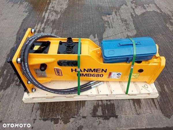Wyprzedaż ! Młot wyburzeniowy hydrauliczny HANMEN HMB680 waga 340 kg koparka 5-7 tony - 5